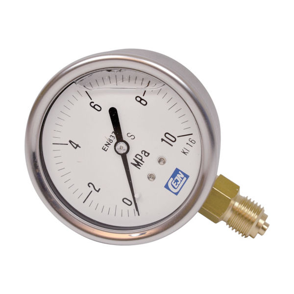 セインジャパン CEJN グリセリン入り圧力計 0ー10MPa 19-940-2107 1個 828-0561（直送品）