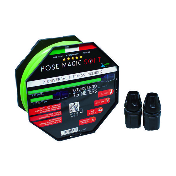 Euroequipe idroeasy 【売切廃番】 マジックソフトホース 13.5X18mm 7.5m MS13075GN-F 1巻（直送品）