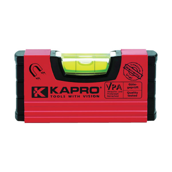 Kapro Industries アルミレベル HANDY LEVEL 10CM KP246101008CM0 1個 856-2368（直送品）