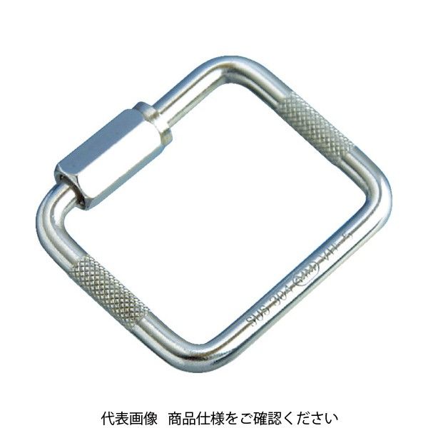 トラスコ中山 TRUSCO 四角リングキャッチ ステンレス製 4mm TSRC-4 1個 856-0790（直送品）