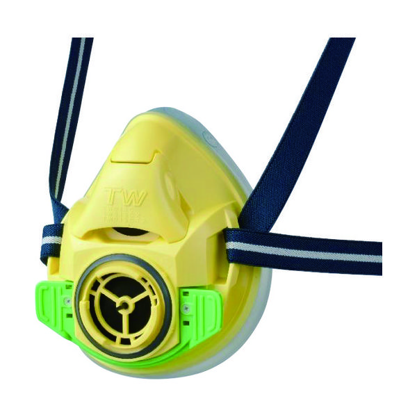 重松製作所 シゲマツ 防じん・防毒マスク TW01SC イエロー S TW01SC-YE-S 1個 835-6584（直送品）
