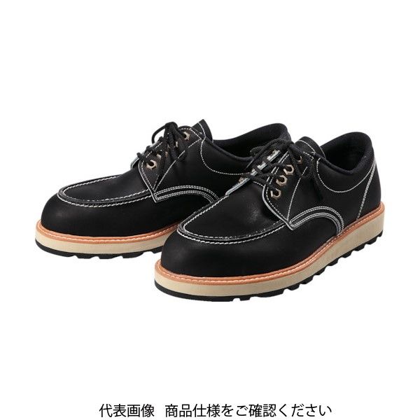 青木安全靴製造 青木安全靴 USー100BK 26.0cm US-100BK-26.0 1足 855-9140（直送品）