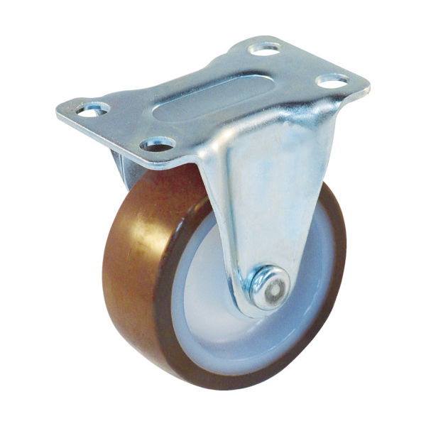 トラスコ中山 TRUSCO キャスター TYGシリーズ 固定 ウレタン車 65mm TYGUK-65 1個 856-4144（直送品）