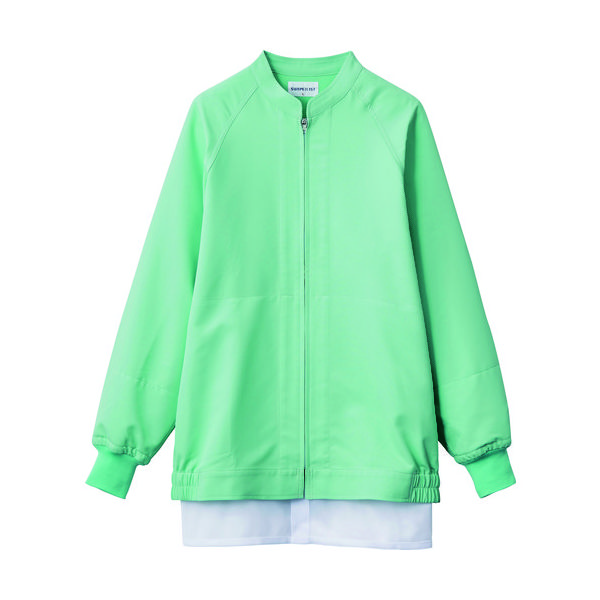 サーヴォ サンペックス 男女兼用長袖ジャンパー グリーン SS VP526-SS 1着(1枚) 855-2226（直送品）