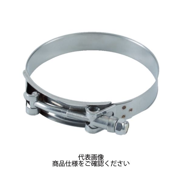 トラスコ中山 TRUSCO Tボルトホースクランプ オールステンレス 83~90mm TTHC-1990 1個 856-6833（直送品）