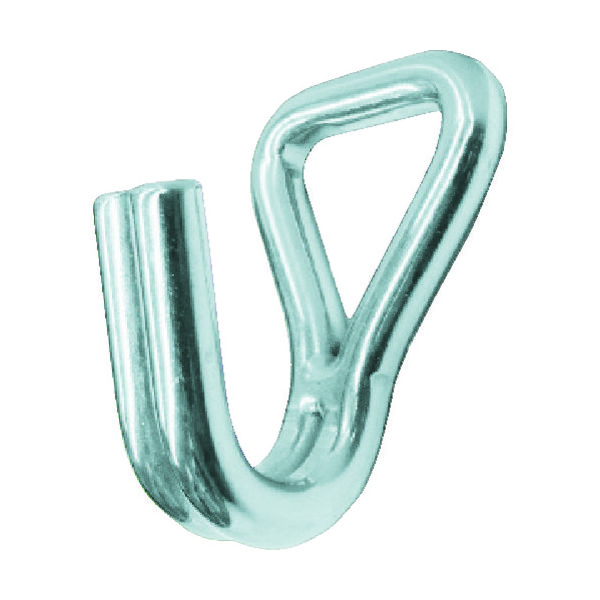 水本機械製作所 水本 ステンレス ワイヤーフック 全長55×幅26×高さ35mm B-2496 1個 833-7813（直送品）