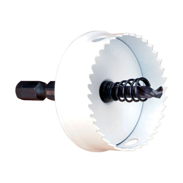 ミヤナガ バイメタルホールソー 充電薄刃 12 BITJD12 1本 856-1401（直送品）