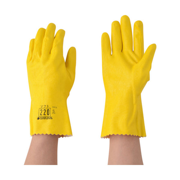 ダイヤゴム DAILOVE 耐油用手袋 ダイローブ220(S) D220-S 1双 721-9229（直送品）