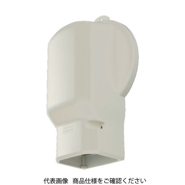 パナソニック Panasonic 壁面取出しカバーPタイプ ブラック DAS280PB 1個 828-9427（直送品）