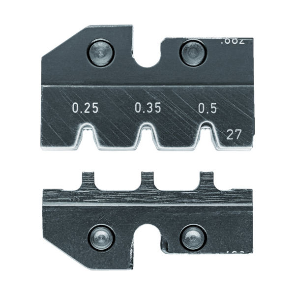 KNIPEX 9749ー59 圧着ダイス(9754ー27用) 9749-27 1セット(1個) 836-8958（直送品）