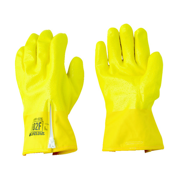 ダイヤゴム DAILOVE 防寒用手袋 ダイローブ102F(L) D102F-L 1双 721-9008（直送品）
