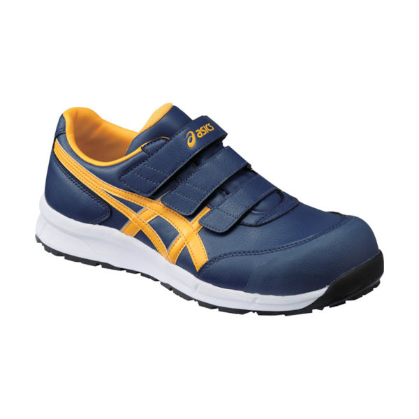 アシックス ウィンジョブ CP301 インシグニアブルー×ゴールド 27.5cm FCP301.5004-27.5 835-4490（直送品）