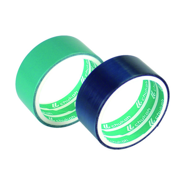 チューコーフロー 極薄フッ素樹脂フィルム粘着テープ ASFー116TFR緑 0.04t×5w×5m ASF116T FR G-04X05 1巻（直送品）