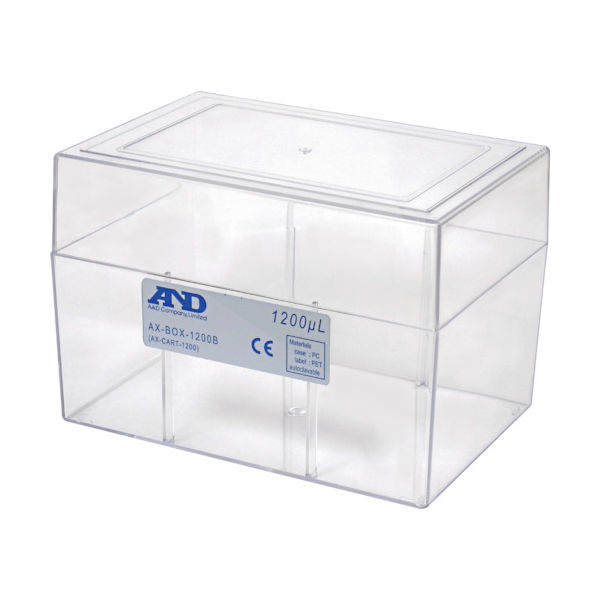 エー・アンド・デイ A&D 空ボックス(ロックなし) 1200μL用 AXーBOXー1200B 1個(1台) 856-2762（直送品）