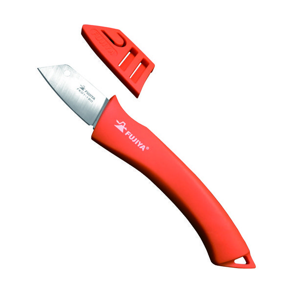 フジ矢 電工ポケットナイフ 全長175mm FK01-180 1丁 834-5444（直送品）