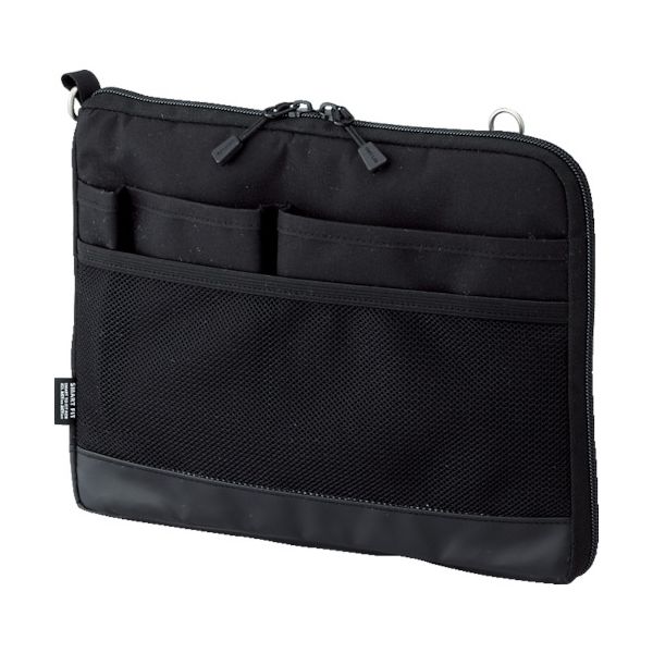 LIHIT LAB. リヒト A5バッグインバッグ(ヨコ型) ブラック A7680-24 1個 855-9767（直送品）