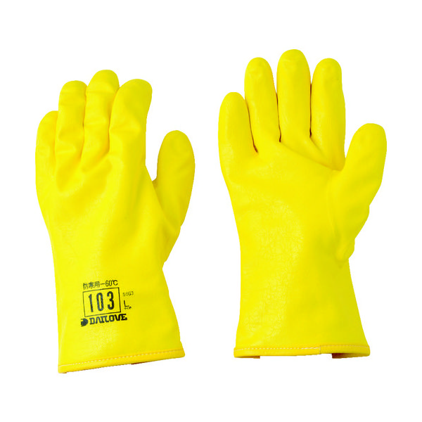 ダイヤゴム DAILOVE 防寒用手袋 ダイローブ103(L) D103-L 1双 835-6592（直送品）