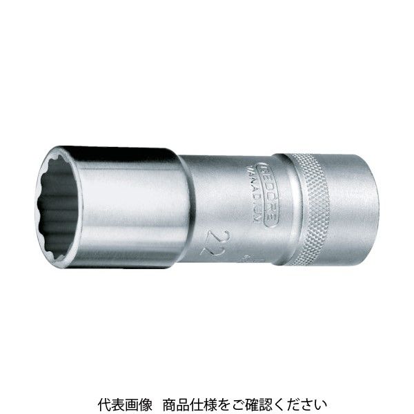 GEDORE 【在庫限り特価A】ソケット ロング(12角) 1/2 22mm 6145050 1個 855-6729（直送品）