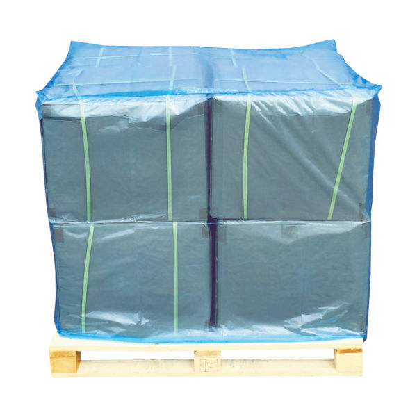 旭産業 アサヒ カラーパレットカバー 1150X1150XH1300mm 静電タイプ 青 CPC-B 1枚 855-3263（直送品）