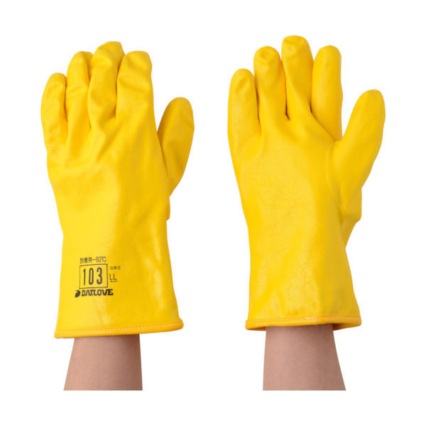 ダイヤゴム DAILOVE 防寒用手袋 ダイローブ103(LL) D103-LL 1双 721-9041（直送品）
