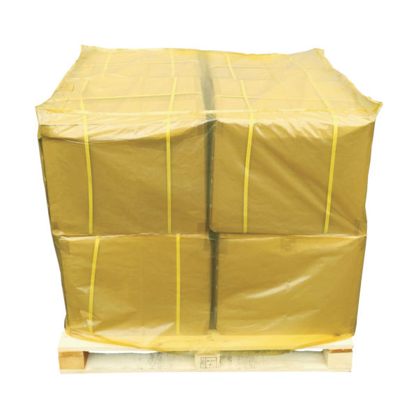 旭産業 アサヒ カラーパレットカバー 1150X1150XH1300mm 紫外線カットタイプ 黄 CPC-Y 1枚 855-3265（直送品）