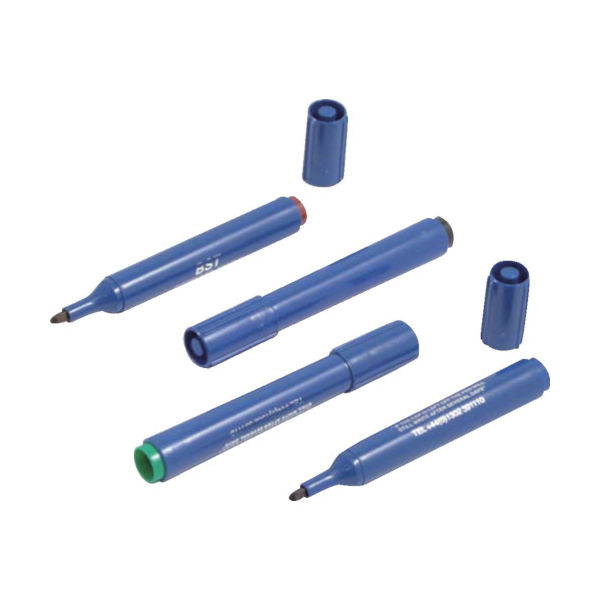 バーテック バーキンタ マーカー 本体ー青 インクー赤 BCMKーBR 66209600 1本 856-3116（直送品）