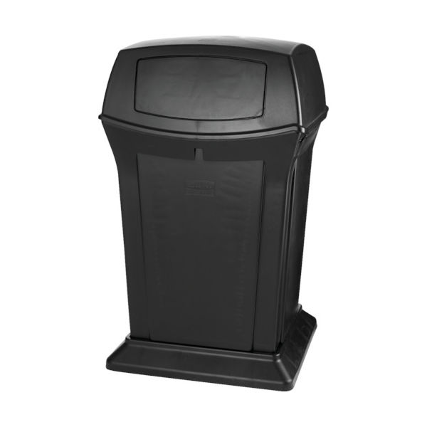 ニューウェルブランズ・ジャパン ラバーメイド レンジャーコンテナ 170.3L ブラック 9171-88BK 1個 836-2835（直送品）