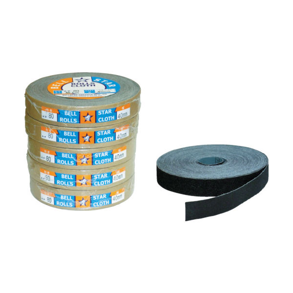 ベルスター研磨材工業 ベルスター ロールペーパー40幅#320 BR40-320 1巻 814-6779（直送品）