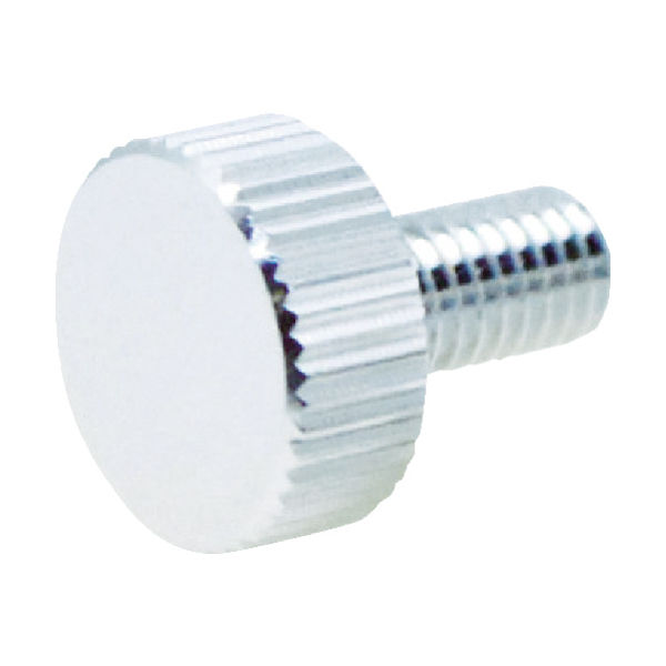 トラスコ中山 TRUSCO 装飾平小ねじ 縦目ローレット M6 Φ12 L20 1個入 DS-AB221 1個 855-5831（直送品）