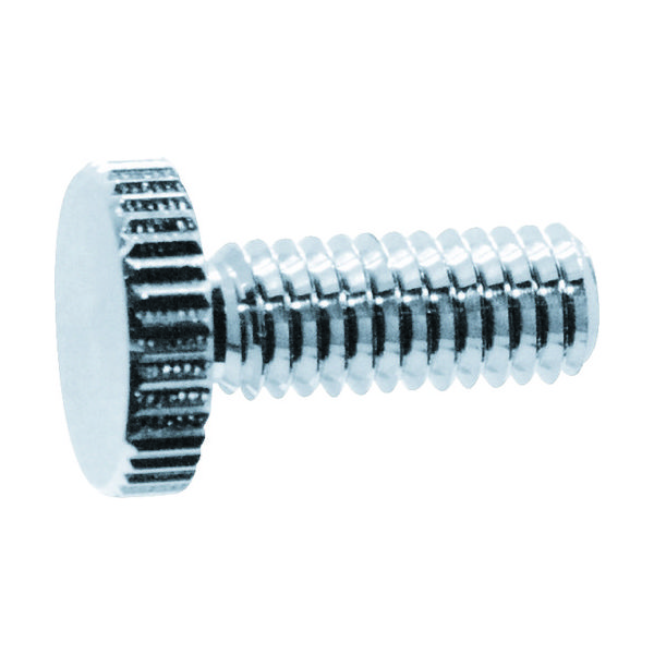 トラスコ中山 TRUSCO SUS装飾平小ねじ 縦目ローレット M6 Φ16 L15 1個入 DS-AB450 1個 855-5860（直送品）