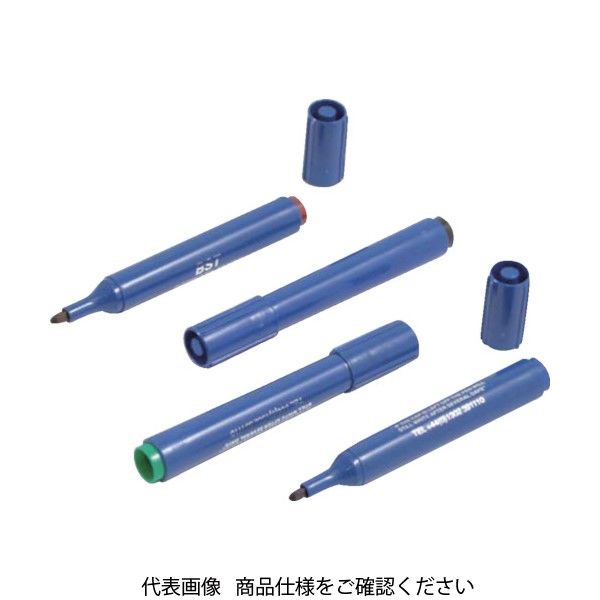 バーテック バーキンタ マーカー 本体ー青 インクー黒 BCMKーBBK 66209800 1本 856-3118（直送品）