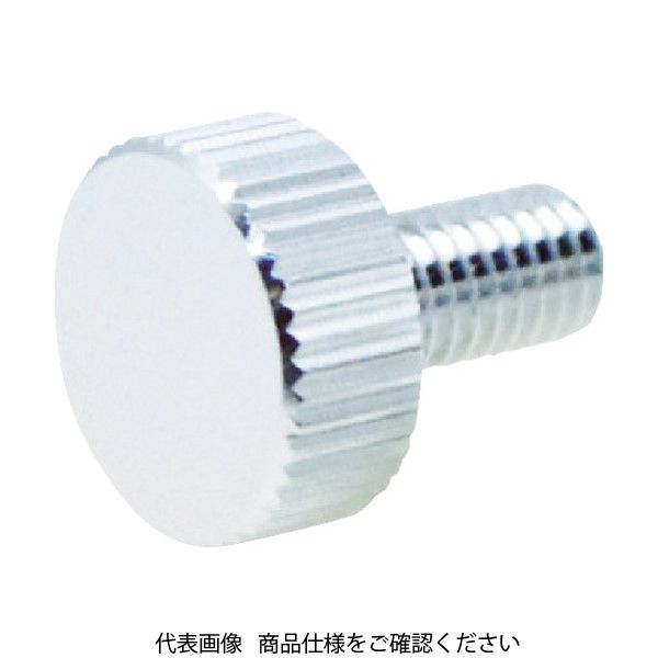 トラスコ中山 TRUSCO 装飾平小ねじ 縦目ローレット M4 Φ12 L10 1個入 DS-AB160 1個 855-5802（直送品）