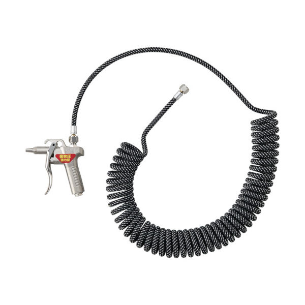 WTBワタベコーポレーション WTB 糸巻きコイルホースエアーダスターガンセット E80-07T 1セット 828-2678（直送品）