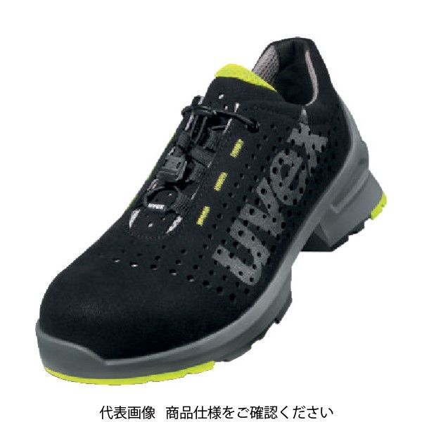 ウベックス UVEX 【売切廃番】1 ローシューズ ブラック/ライム 26.0CM 8543.5-41 1足 855-2785（直送品）