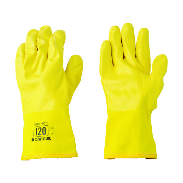 ダイヤゴム DAILOVE 防寒用手袋 ダイローブ120(L) D120-L 1双 721-9113（直送品）