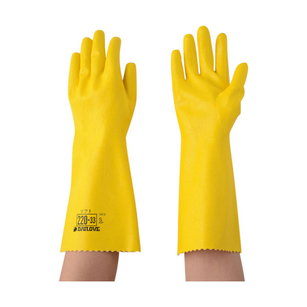 ダイヤゴム DAILOVE 耐油用手袋 ダイローブ220ー33(S) D220-33-S 1双 721-9164（直送品）