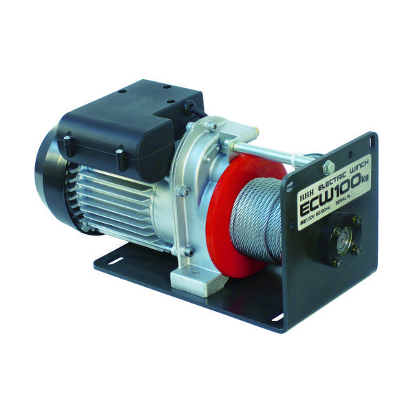 スリーエッチ HHH 電動ウインチ 100kg 揚程10m ECW100 1台 856-9189（直送品）