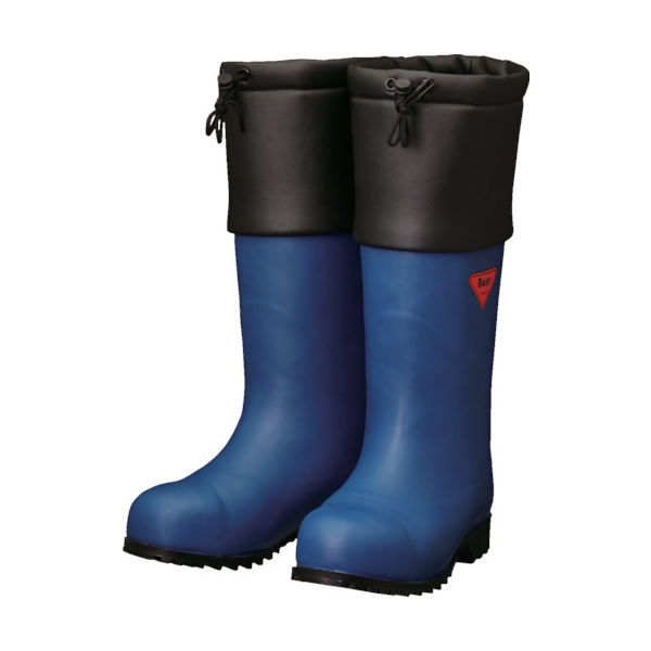 シバタ工業 SHIBATA 防寒安全長靴 セーフティベアー#1001白熊(ネイビー) AC051-22.0 1足 856-9190（直送品）