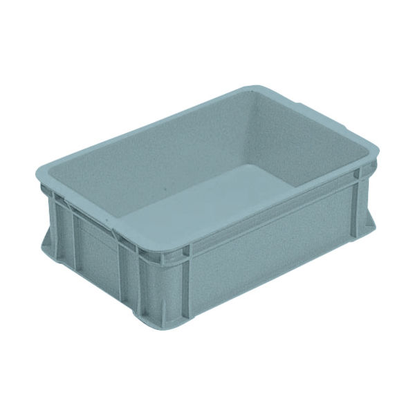 岐阜プラスチック工業 リス ボックス型コンテナ 131917 B型プラテナーBー23 グレー B-23 GY 1個 836-2437（直送品）