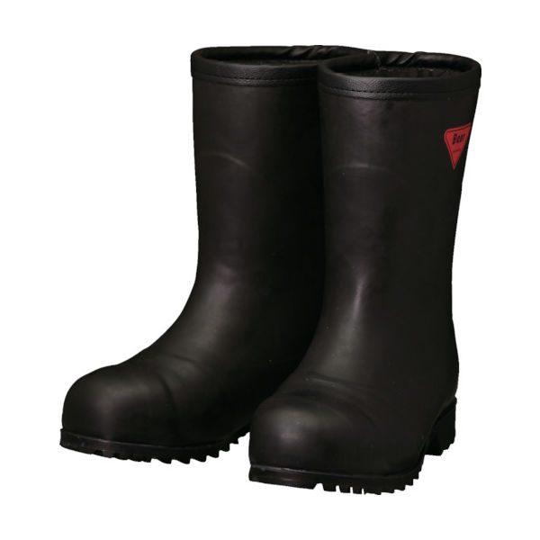 シバタ工業 SHIBATA 防寒安全長靴 セーフティベアー#1011白熊(ブラック)フード無し 25.0cm AC121-25.0 1足（直送品）