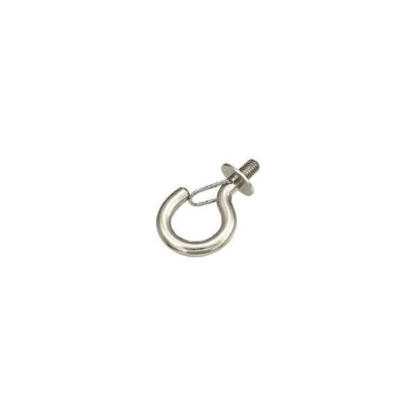 水本機械製作所 水本 ステンレスボルトフック(ブネジ) (カットアンカー付) フックの長さ62mm B-2579 1個 833-7834（直送品）