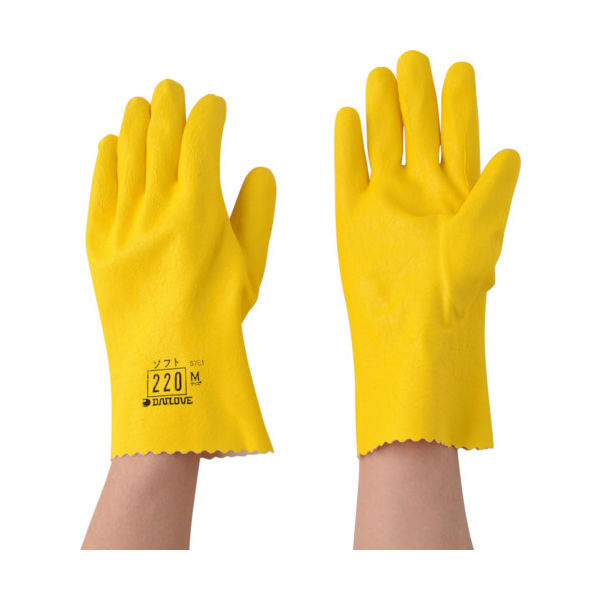 ダイヤゴム DAILOVE 耐油用手袋 ダイローブ220(M) D220-M 1双 721-9211（直送品）