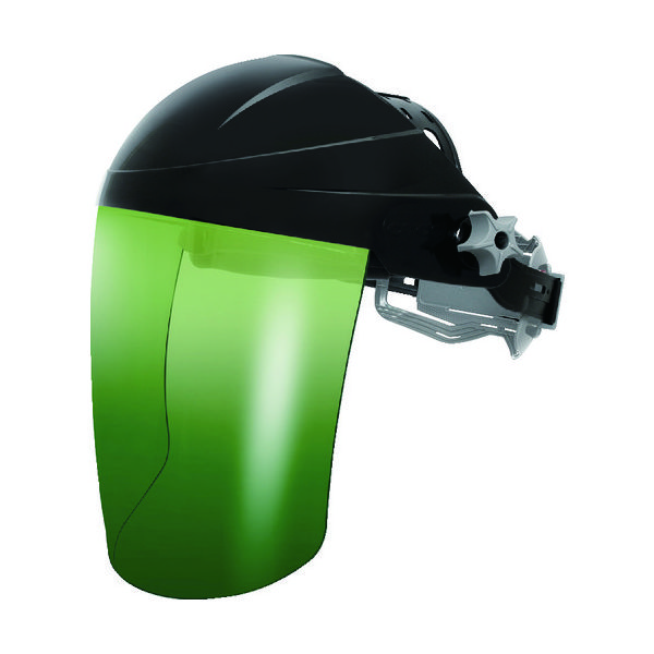 OTOS かぶり型防災面 グリーン#5 赤外線保護 ジョグダイヤル調節機能 F-72B-I-5 1個 834-5516（直送品）