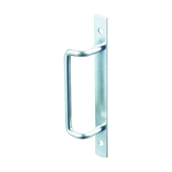 岡田装飾金物 岡田 間仕切カーテン 間仕切ステン簡易L型取手 ボルト式 90T64 1個 835-3617（直送品）