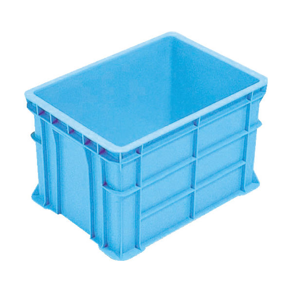 岐阜プラスチック工業 リス ボックス型コンテナ 131849 B型プラテナーBー22 青 B-22 B 1個 836-2435（直送品）