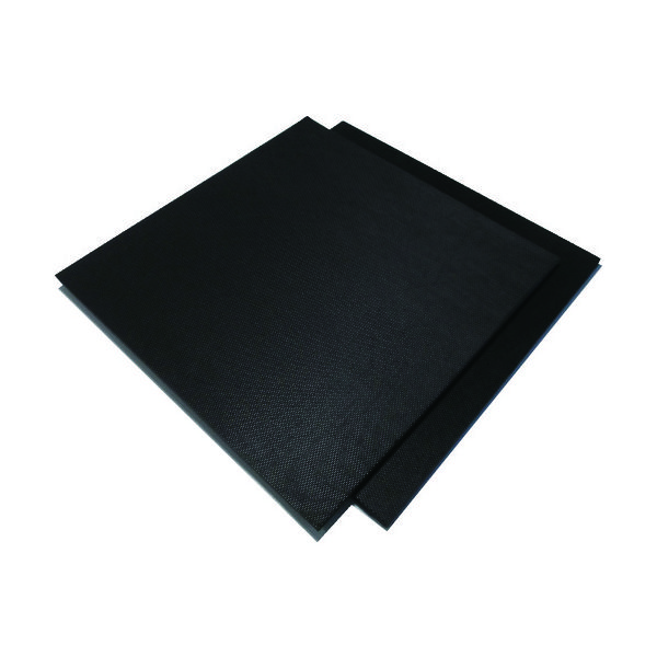 イノアックコーポレーション イノアック カームフレックス Fー55 黒 20x1000x1000 化粧断ち加 F-55-20 1枚（直送品）