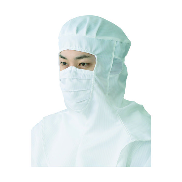 東洋リントフリー TriApex フードFC438C M 白 FC438C-01-M 1枚 836-4324（直送品）