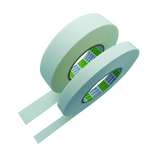 日東電工 日東 保持用途に優れた両面テープ No.575 10mm×10m ホワイト 575-10 1巻 829-0872（直送品）