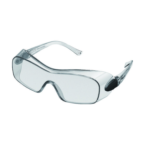 OTOS 一眼型保護メガネ クリアレンズ フレームクリア色 B-623AF 1個 834-5487（直送品）