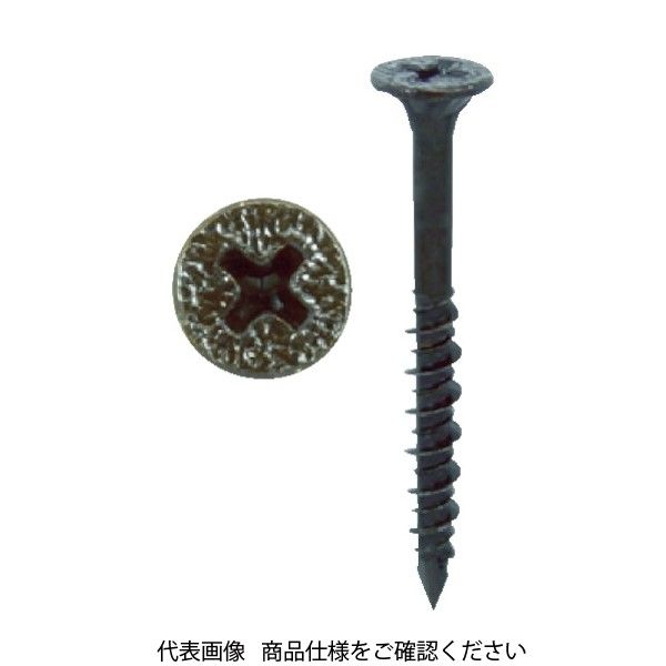 大里 OHSATO 黒亜鉛 木が割れにくいビス PR 3.8×30 (180本入) 544-312 1箱(180本) 855-8871（直送品）